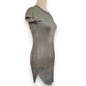January 7 faux suede dress size S